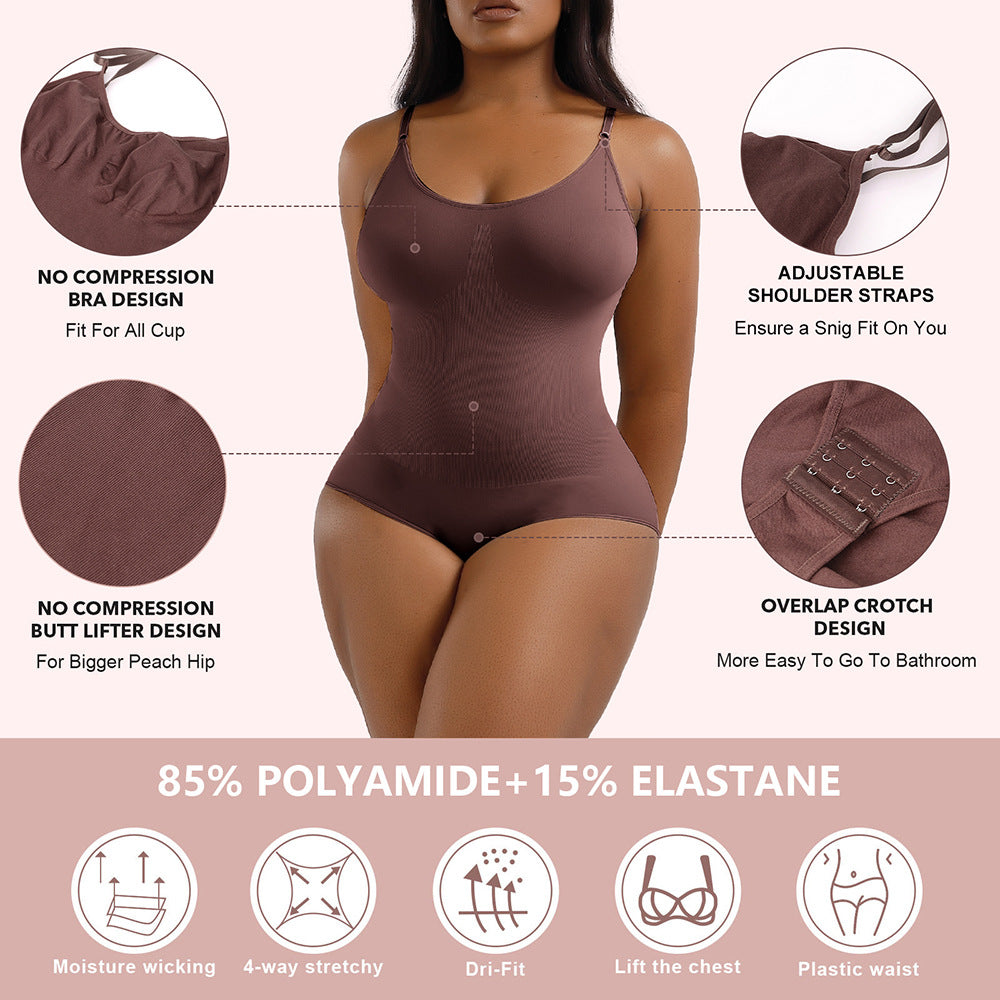 Essentials All Day Shapewear Seamless Sculpting Bodysuit
