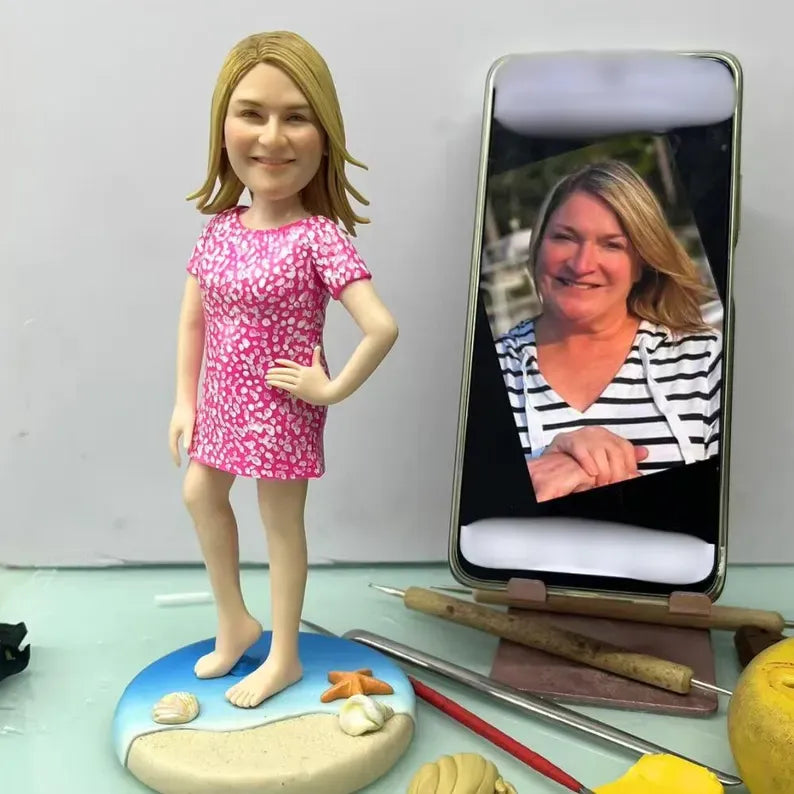 Full body Custom Doll Clay Figurines