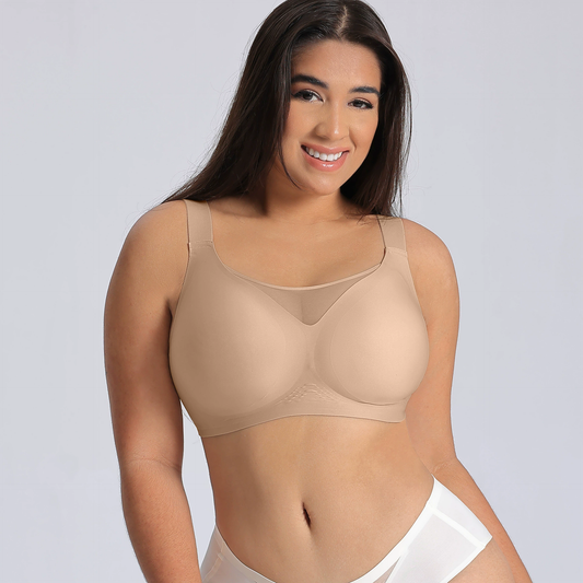 Jelly Mesh Bras with Wide Adjustable Straps