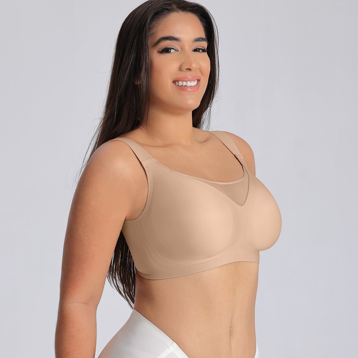 Jelly Mesh Bras with Wide Adjustable Straps
