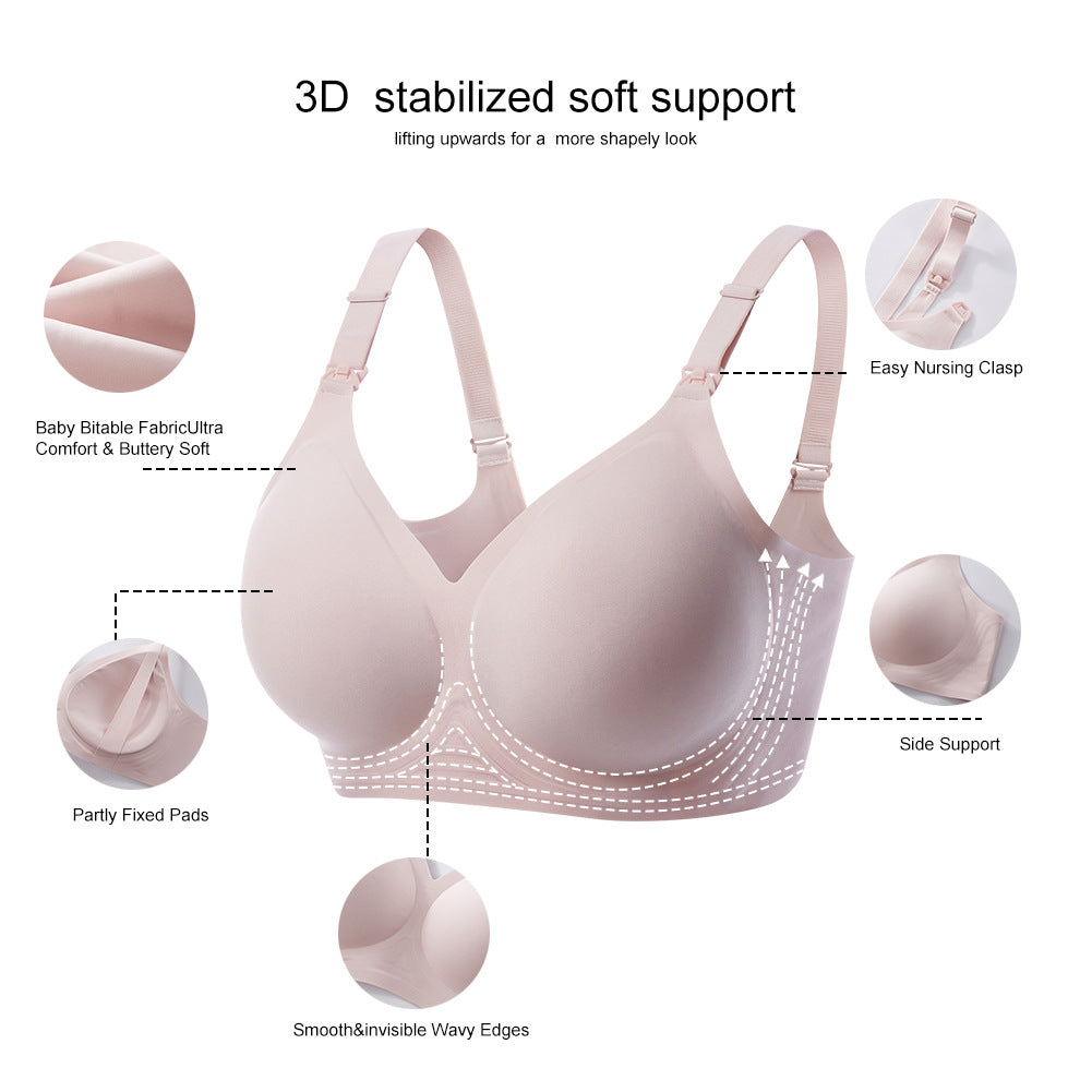 S-4XL Women Maternity Nursing Bras