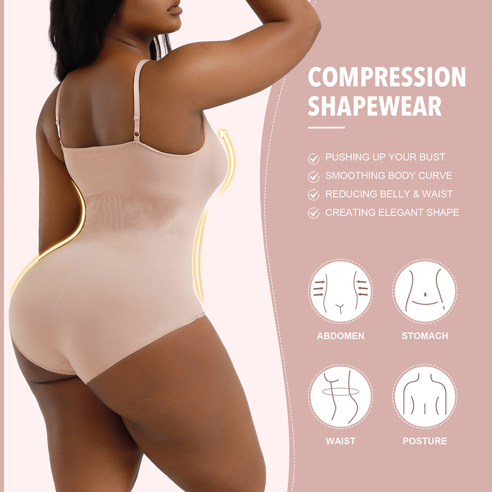 Essentials All Day Shapewear Seamless Sculpting Bodysuit