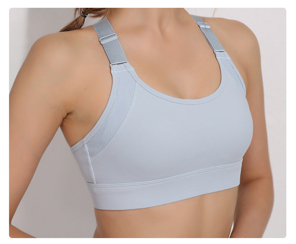 S-4XL Adjustable Straps Sports Bras for Women High Support High Impact