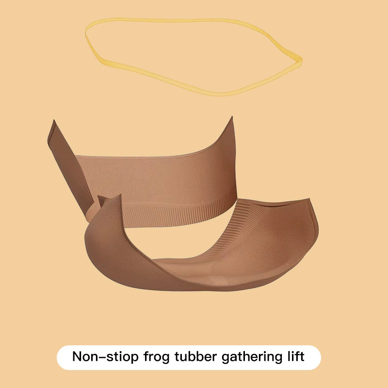 Strapless Bras Comfort Non-Slip Padded Clear Straps Wireless Tube Top Bra