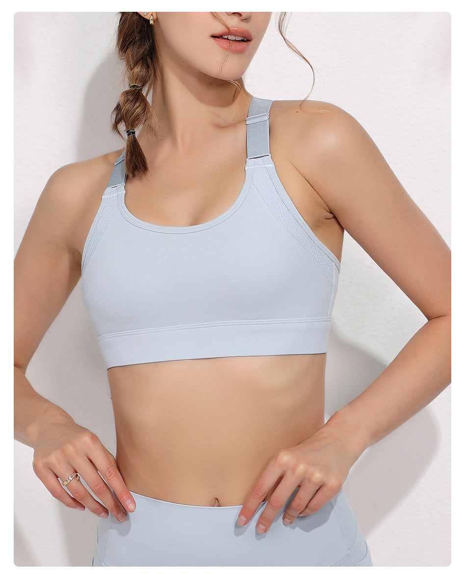 S-4XL Adjustable Straps Sports Bras for Women High Support High Impact