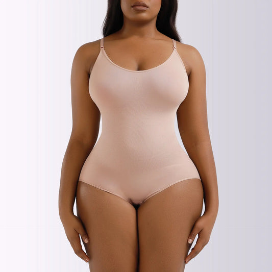 Essentials All Day Shapewear Seamless Sculpting Bodysuit Maxinry