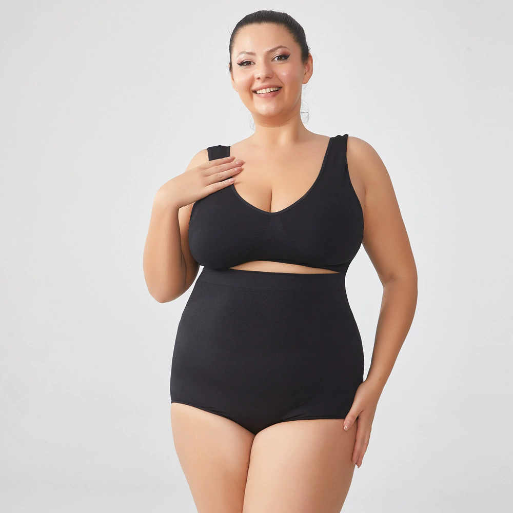 High-Waisted Shaper S-4XL Plus Size Underwear Panty