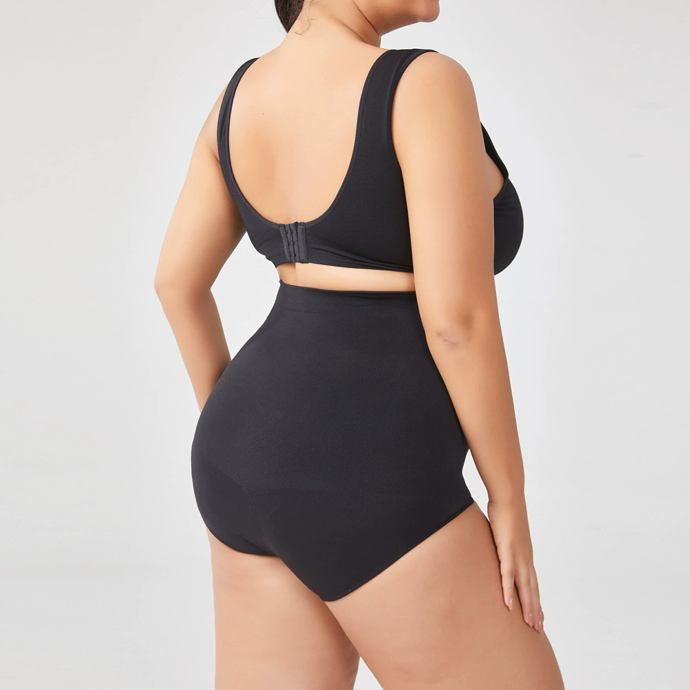 High-Waisted Shaper S-4XL Plus Size Underwear Panty