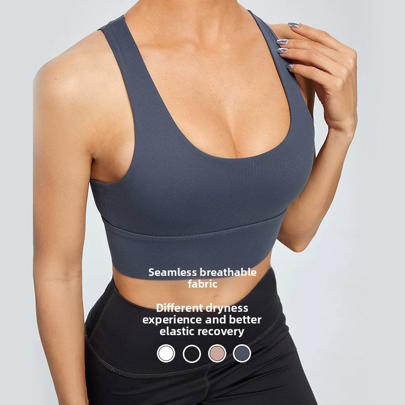 Women Sports Bras Criss Cross Back Sexy Running Bra