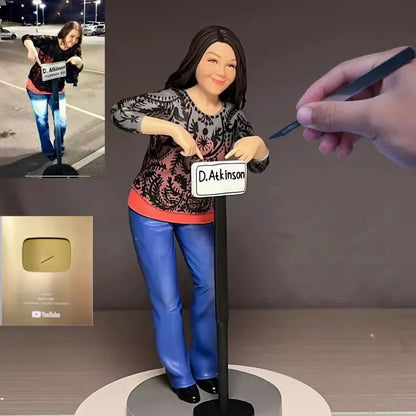 Full body Custom Doll Clay Figurines