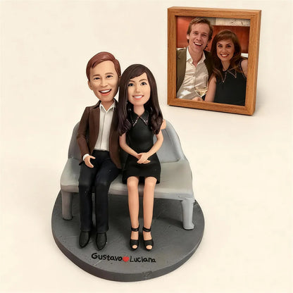 For Family Custom Doll Clay Figurines(Full body)