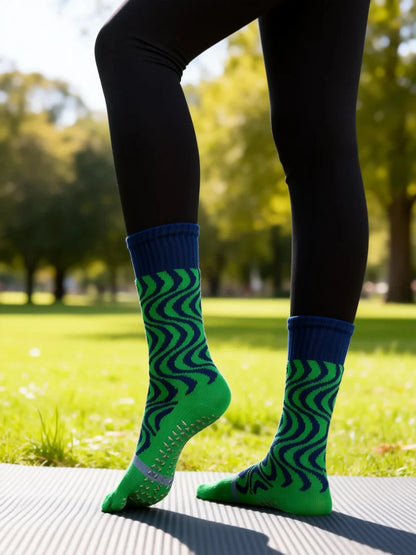 Cotton Non-slip Yoga Pilates Grip Socks
