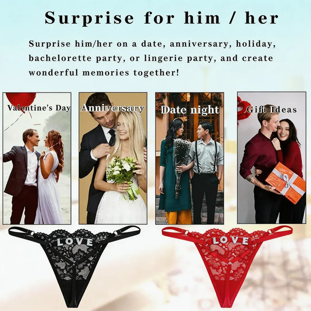 Personalized Name Thong