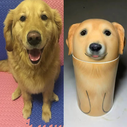 Personalized Dog Urn Ceramic Pet Urn