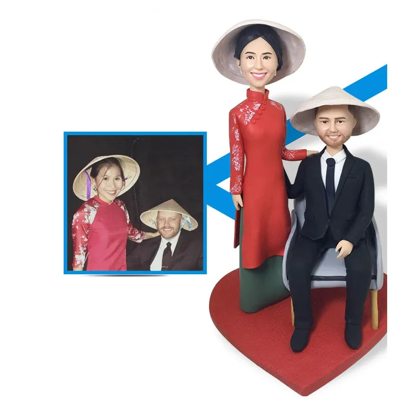 Full body Custom Doll Clay Figurines
