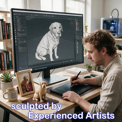 Personalized 3D Printer Pet Portrait Memorial Gift
