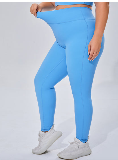 Plus Size Yoga Pants Essential High Waisted Legging for Women Workout Cycling Leggings