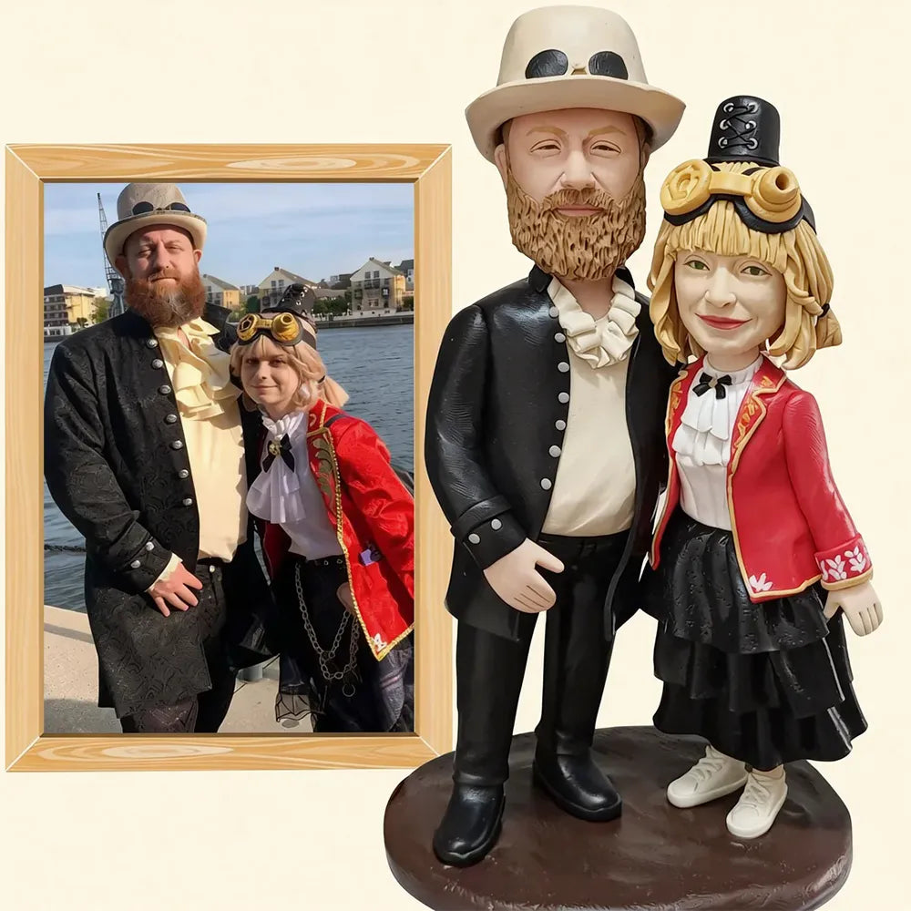 For Family Custom Doll Clay Figurines(Full body)