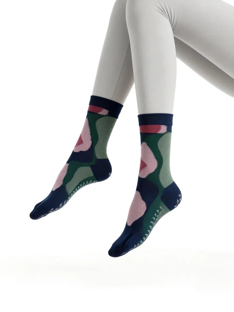 Cotton Non-slip Yoga Pilates Grip Socks