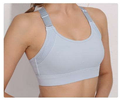 S-4XL Adjustable Straps Sports Bras for Women High Support High Impact
