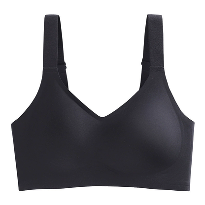 Jelly Womens Deep V Wireless Comfortable Bra