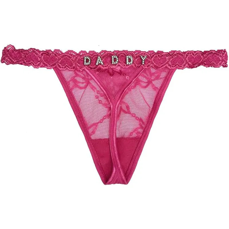 Personalized Name Thong