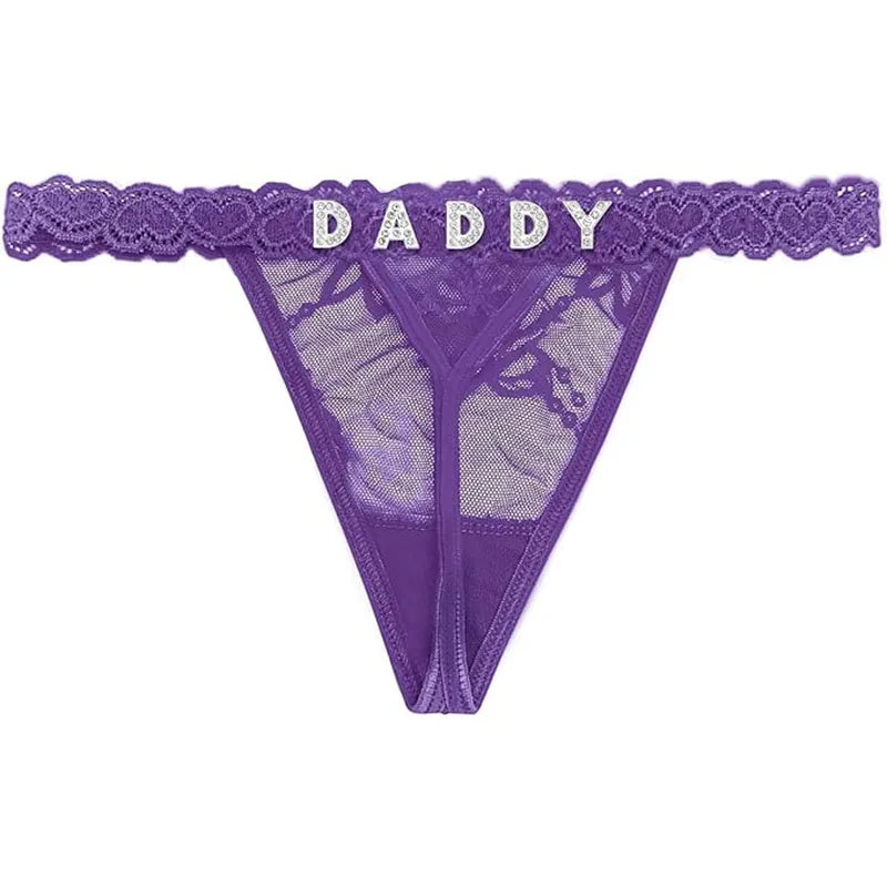 Personalized Name Thong