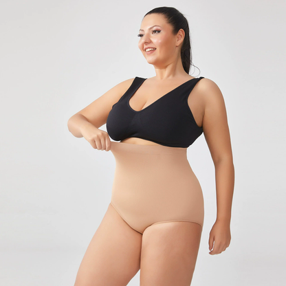 High-Waisted Shaper S-4XL Plus Size Underwear Panty