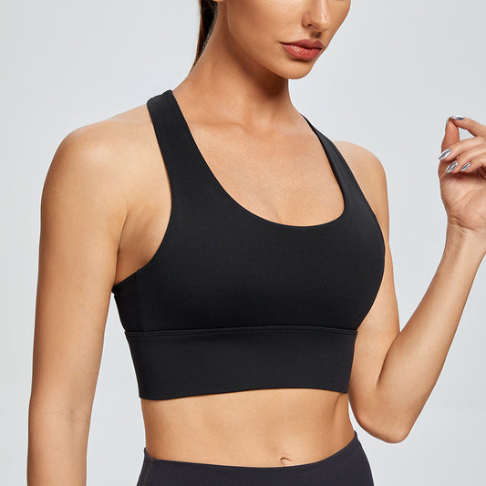 Women Sports Bras Criss Cross Back Sexy Running Bra