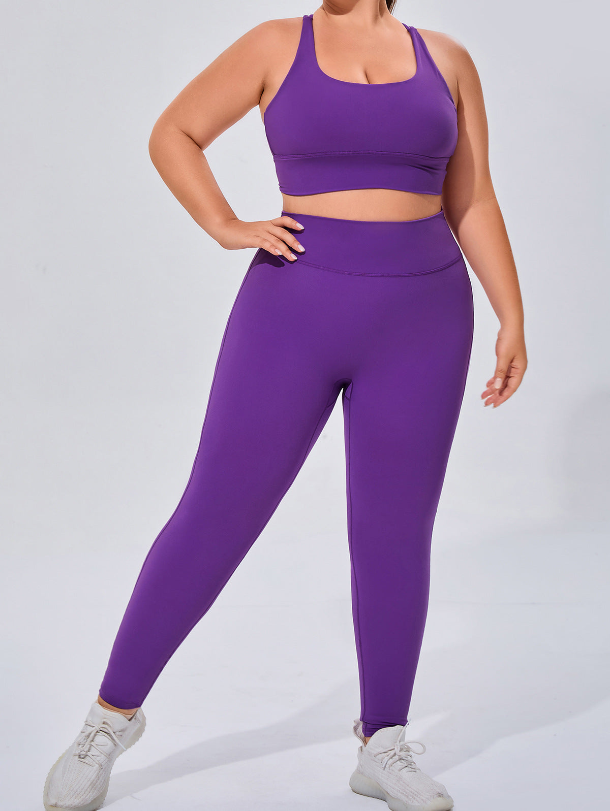 Plus Size Yoga Pants Essential High Waisted Legging for Women Workout Cycling Leggings