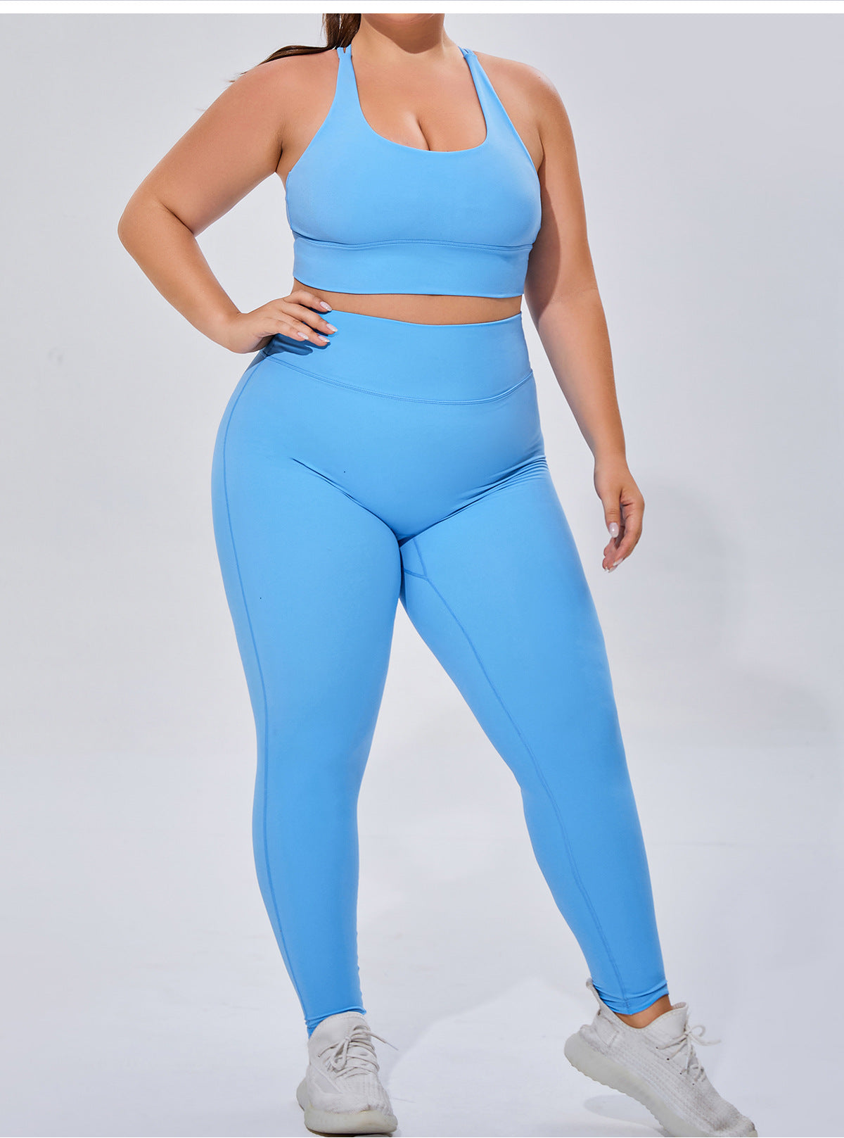 Plus Size Yoga Pants Essential High Waisted Legging for Women Workout Cycling Leggings